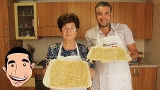 Italian Grandma Makes FRESH SPAGHETTI PASTA FROM SCRATCH [upl. by Onavlis822]