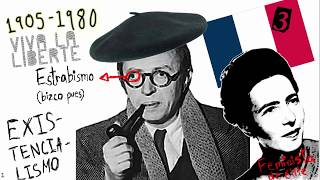 EXISTENCIALISMO  JEAN PAUL SARTRE [upl. by Enner]