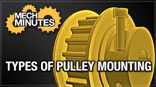 TIMING BELTS amp PULLEYS PT 5 TYPES OF PULLEY MOUNTING  MECH MINUTES  MISUMI USA [upl. by Behka50]