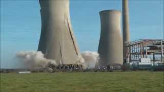 OFFICIAL Richborough Power Station Demolition [upl. by Ellenad]