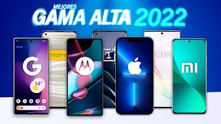 Mejores teléfonos GAMA ALTA para COMPRAR en 2022 🔥 [upl. by Annia]