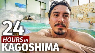 Relaxing in a Japanese Hot Spring  24 Hours in Kagoshima [upl. by Netloc]