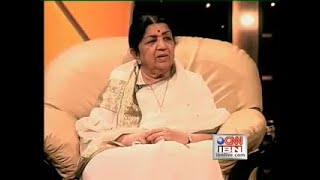 Lata Mangeshkar Rare Interview With Rajeev Masand  Full Interview [upl. by Nigem]