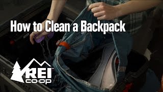 How to Clean a Backpack [upl. by Izmar]