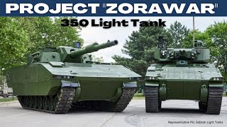 Project ZORAWAR  350 Light Tank for Army [upl. by Kopans]