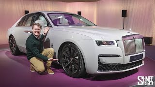 THIS is the New 2020 RollsRoyce Ghost  FIRST DRIVE [upl. by Airalednac]