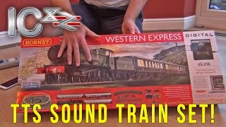 Opening the Western Express TTS Sound Hornby Train Set [upl. by Adrianna]