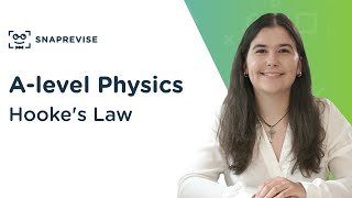 Hookes Law  Alevel Physics  OCR AQA Edexcel [upl. by Meelak]