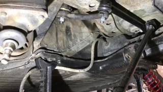 Carter electric fuel pump install VW Super Beetle [upl. by Lacy]