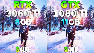 RTX 3060 Ti vs GTX 1080 Ti  Test in 10 Games [upl. by Joselyn494]