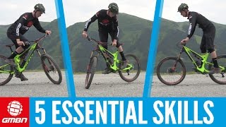 Five Essential Skills To Master On Your Mountain Bike [upl. by Dunham558]