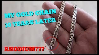 My GOLD CHAIN 10 years later [upl. by Hortensia181]