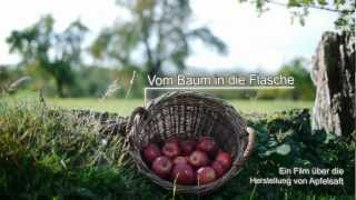 Vom Baum in die Flasche  Die Herstellung von Apfelsaft [upl. by Ibbetson]