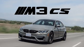 2018 BMW M3 CS Review  The Best M3 [upl. by Nilla]