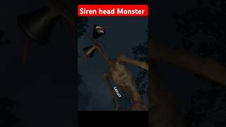 Siren Head Monster 💀 horrorgame [upl. by Alyhc]