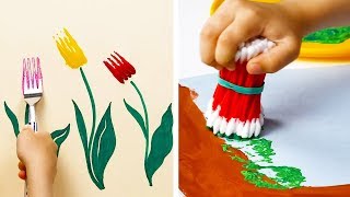 16 CREATIVE DRAWING HACKS FOR KIDS [upl. by Emee]