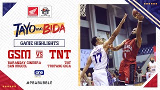 Highlights Ginebra vs TNT  PBA Philippine Cup 2020 [upl. by Monia]