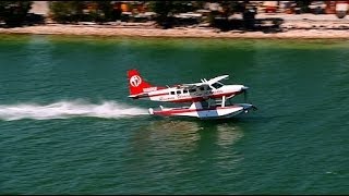 Seaplane Takeoff From Miami Seaplane Base On Watson Island [upl. by Ara]