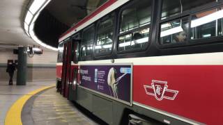 TTC STREETCARS at Union Station 4K [upl. by Sung]