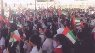 NFPS Celebrated UAE Flag Day 2015  UAE National Anthem [upl. by Martin708]