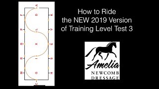 THE OLD Training Level Test 3  2019 Version from the United States Dressage Federation [upl. by Brandy]