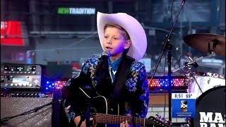 Mason Ramsey Performs quotFamousquot LIVE GMA [upl. by Rimidalb]