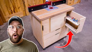 ULTIMATE EASY Router Table Build [upl. by Ettari]