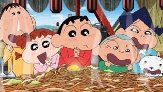 SHINCHAN COOKING NOODLES WITH SECRET SAUCE SCENE 1080MP [upl. by Aibonez]