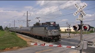 Farewell Crossings on the Amtrak Keystone Corridor [upl. by Rachaba649]