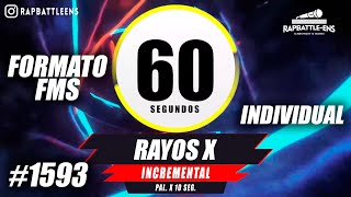 🎤 Formato FMS Individual 🔥 Base de Rap Para Improvisar Con Palabras  ENTRENAMIENTO FMS 1593 [upl. by Noyart922]