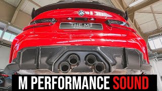 BMW M3  BMW M4 M Performance Exhaust  Sound amp Revs [upl. by Stefan]