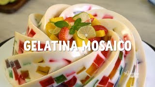 Cómo Hacer Gelatina Mosaico Guía Paso a Paso [upl. by Mintun]