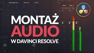 Montaż audio Podstawy Davinci Resolve [upl. by Andria]