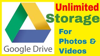 How To Get Free Unlimited Google Drive Storage For Photos And Videos 2020 [upl. by Boar]