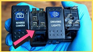 HOW TO Wire 12V LED Rocker Switch  Simple Guide and Wiring Explanation [upl. by Clarisse]