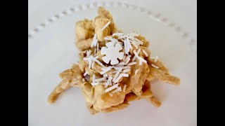 BUTTERSCOTCH HAYSTACKS  OldFashioned Style  DIY Treats [upl. by Mastat]