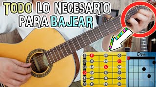 Cómo hacer todos los bajos en guitarra Todo lo necesario para tocar bolero cumbia y ranchero😋 [upl. by Lisha]