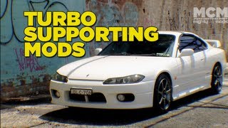 Nissan S15 Silvia Turbo Supporting Mods [upl. by Ewens]