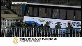 Hostages die in Manila bus siege [upl. by Abba]