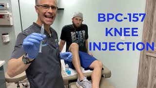 BPC157 KNEE INJECTION [upl. by Peirce84]