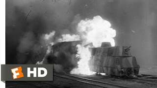 The Train 210 Movie CLIP  Allied Bombing Raid 1964 HD [upl. by Lorusso]