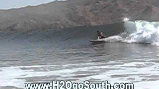 Perfect surf at Ollies Point Costa Rica [upl. by Eadrahc]