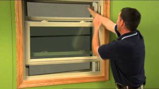 How to Replace the Screen on a Double Hung Window [upl. by Ianthe]