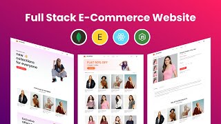 How To Create Full Stack ECommerce Website Using React JS MongoDB Express amp Node JS 2024 [upl. by Vokay808]