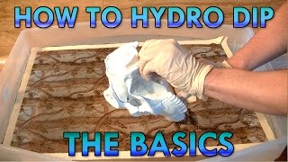 How To Hydro Dip Tutorial  The Basics [upl. by Zendah437]