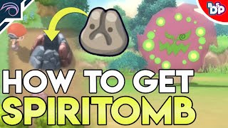 HOW TO SPIRITOMB in Pokemon Brilliant Diamond and Shining Pearl [upl. by Ynnol]