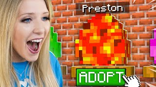 So I Adopted PrestonPlayz in Minecraft [upl. by Coster484]