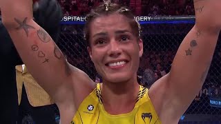 Luana Pinheiro Octagon Interview  UFC 287 [upl. by Knoll]