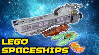 My Custom Lego Spaceship Collection [upl. by Aixela853]