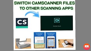 How to transfer Camscanner documents to other scanning app [upl. by Acinorrev]